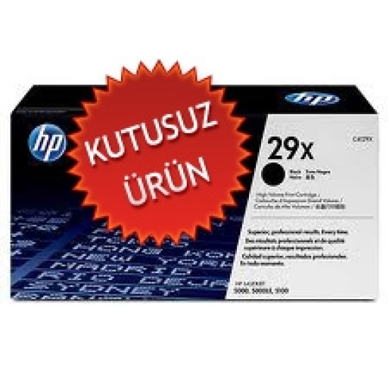 HP C4129X (29X) Siyah Orjinal Toner - Laserjet 5000 (U) (T70)