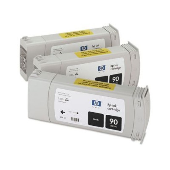 HP C5095A (90) 3lü Siyah Orjinal Kartuş - DesignJet 4000 HP C5095A (90) 3lü Siyah Orjinal Kartuş - DesignJet 4000