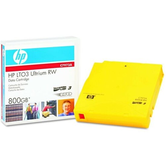 HP C7973A LTO3 Ultrium RW Data Kartuş 400 / 800 GB HP C7973A LTO3 Ultrium RW Data Kartuş 400 / 800 GB