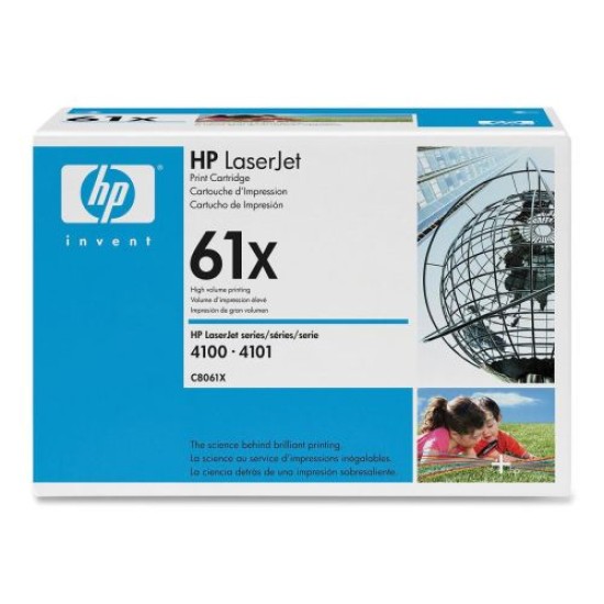 HP C8061X (61X) Siyah Orjinal Toner - LaserJet 4100 (B) (T8456) HP C8061X (61X) Siyah Orjinal Toner - LaserJet 4100 (B) (T8456)