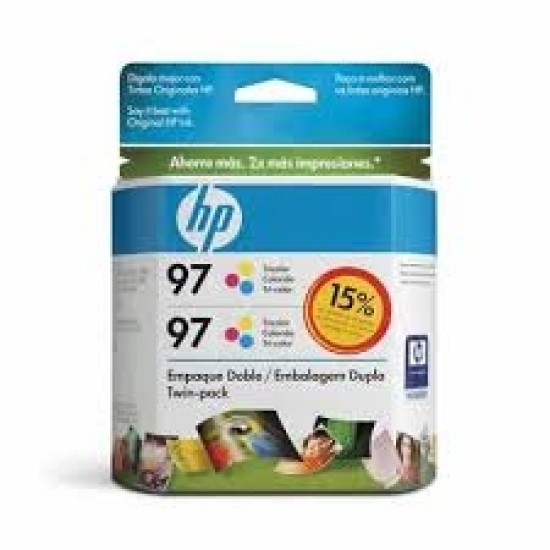 HP C9349FL (97) 2li Paket Renkli Orjinal Kartuş (T1896) HP C9349FL (97) 2li Paket Renkli Orjinal Kartuş (T1896)