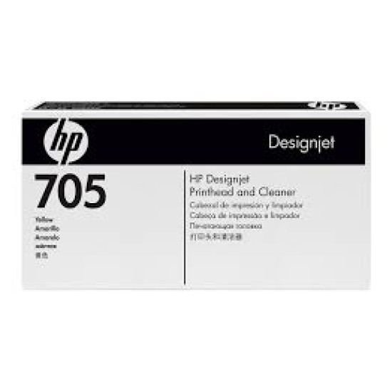 HP CD956A (705) Sarı Orjinal Baskı Kafası ve Temizleyici - DesignJet 5100 HP CD956A (705) Sarı Orjinal Baskı Kafası ve Temizleyici - DesignJet 5100