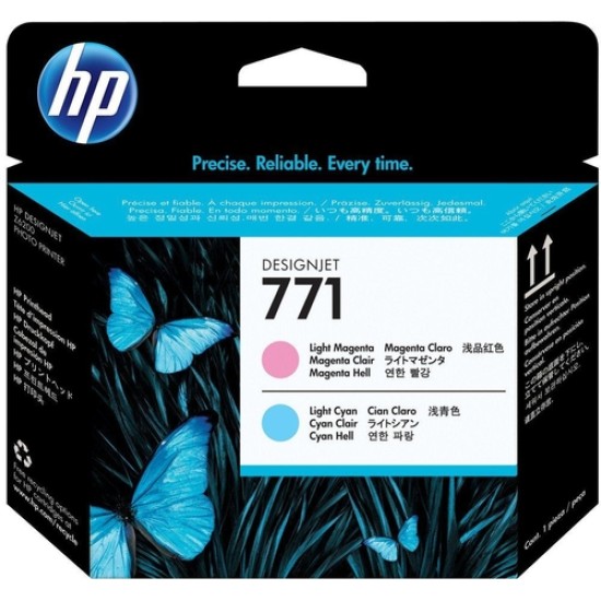 HP CE019A (771) Açık Kırmızı-Açık Mavi Orjinal Kafa Kartuşu - DesignJet Z6200 HP CE019A (771) Açık Kırmızı-Açık Mavi Orjinal Kafa Kartuşu - DesignJet Z6200