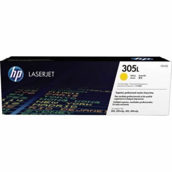 HP CE412L (305L) Sarı Orjinal Ekonomik Toner - Laserjet M351a / M451dn HP CE412L (305L) Sarı Orjinal Ekonomik Toner - Laserjet M351a / M451dn