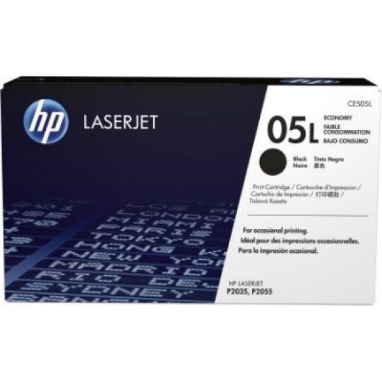 HP CE505L (05L) Siyah Orjinal Ekonomik Toner - P2035 / P2055 (T3260) HP CE505L (05L) Siyah Orjinal Ekonomik Toner - P2035 / P2055 (T3260)