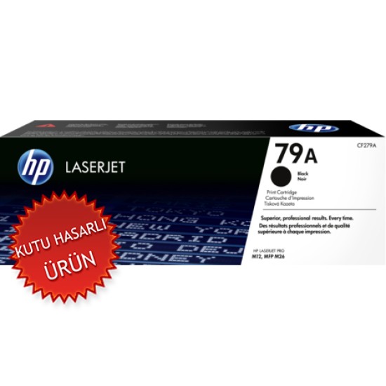 HP CF279A (79A) Siyah Orjinal Toner - M12a / M26a (C) HP CF279A (79A) Siyah Orjinal Toner - M12a / M26a (C)