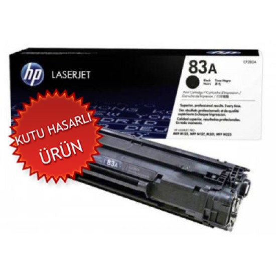 HP CF283A (83A) Siyah Orjinal Toner - M201dw / M225dn (AD'DEN AYRILMA) (C) HP CF283A (83A) Siyah Orjinal Toner - M201dw / M225dn (AD'DEN AYRILMA) (C)