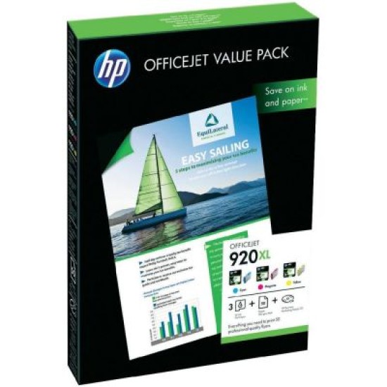 HP CH081AE (920XL) Renkli Set Kartuş + 50 Fotoğraf Kağıdı Yüksek Kapasite - HP 6000 / 6500 HP CH081AE (920XL) Renkli Set Kartuş + 50 Fotoğraf Kağıdı Yüksek Kapasite - HP 6000 / 6500