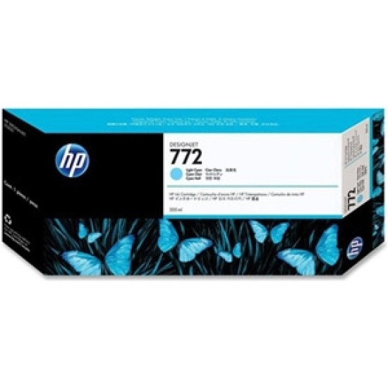 HP CN632A (772) Açık Mavi Orjinal Kartuş - Z5200 / Z5400 (T1321)