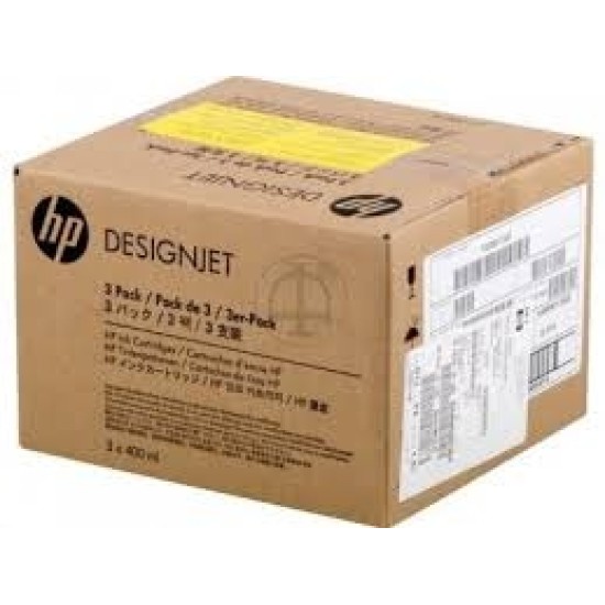 HP CR270A (761) 3lü Paket Sarı Orjinal Kartuş - DesignJet T7100 (T1222)