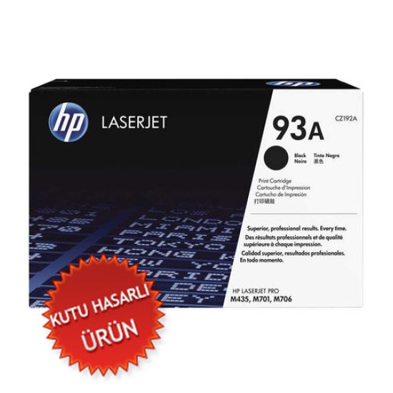 HP CZ192A (93A) Orjinal Toner - LaserJet Pro M435 (Seali Çekilmiş) (C) (T16123)