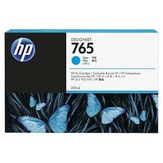 HP F9J52A (765) Mavi Orjinal Kartuş 400 ml - DesignJet T7200 (T1199)
