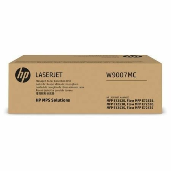 HP W9007MC Orjinal Atık Toner Kutusu - MFP E72525dn HP W9007MC Orjinal Atık Toner Kutusu - MFP E72525dn