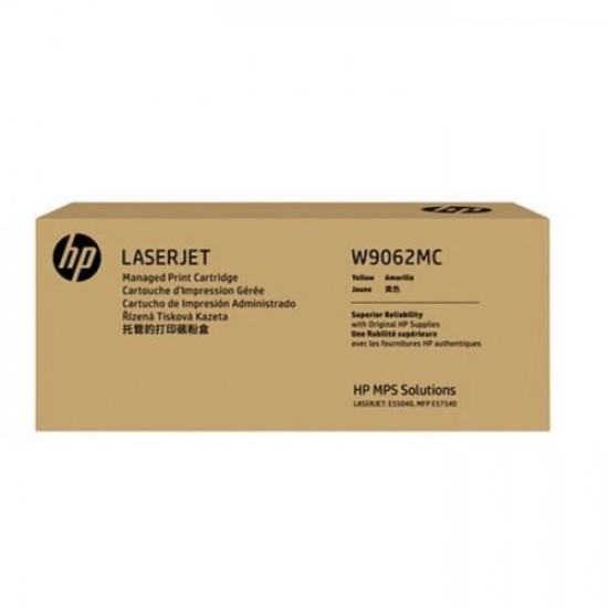 HP W9062MC Sarı Orjinal Toner - E55040dw / MFP E57540dn (T16633)