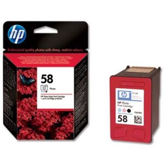 HP C6658AE (58) Orjinal Fotoğraf Kartuşu - Deskjet 450 HP C6658AE (58) Orjinal Fotoğraf Kartuşu - Deskjet 450