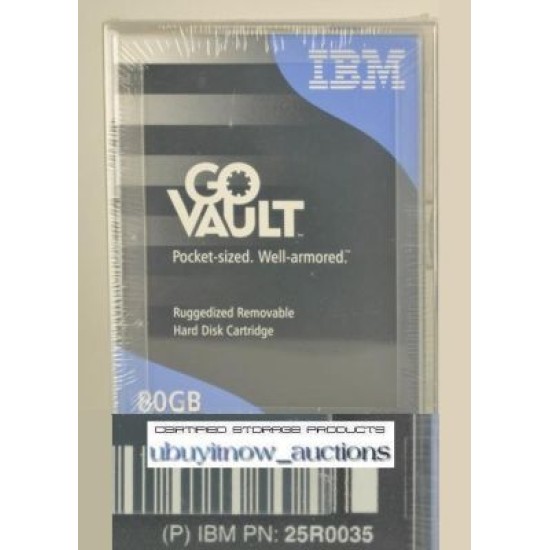 IBM 39M5617 80Gb/160Gb GoVault Data Kartuşu IBM 39M5617 80Gb/160Gb GoVault Data Kartuşu