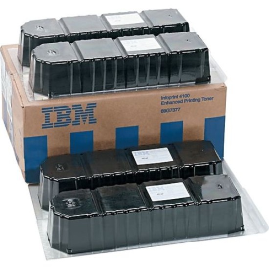 IBM 69G7377 Siyah Orjinal Lazer Toner (4&#039;lü Paket) - 4100 (T10571)