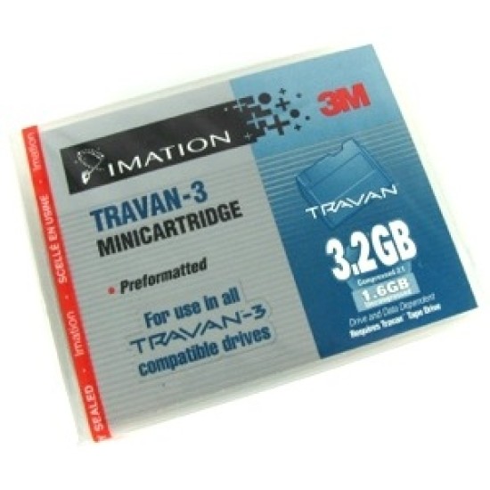 Imation 45578 Travan-3 (TR-3) 1.6 GB / 3.2 GB 228m Data Kartuşu Imation 45578 Travan-3 (TR-3) 1.6 GB / 3.2 GB 228m Data Kartuşu