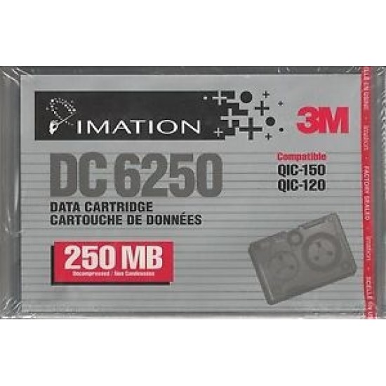 Imation DC-6250 46157 250Mb/500Mb 311m 5,25 Data Kartuşu Imation DC-6250 46157 250Mb/500Mb 311m 5,25 Data Kartuşu