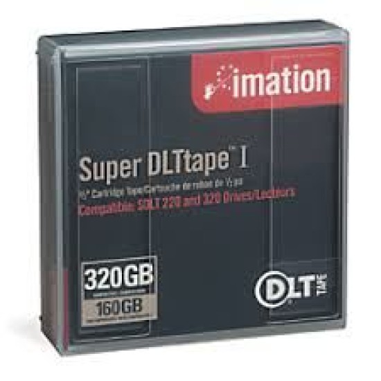 Imation Super DLT 160/320 GB 559m, 12.65mm Kartuşu Imation Super DLT 160/320 GB 559m, 12.65mm Kartuşu