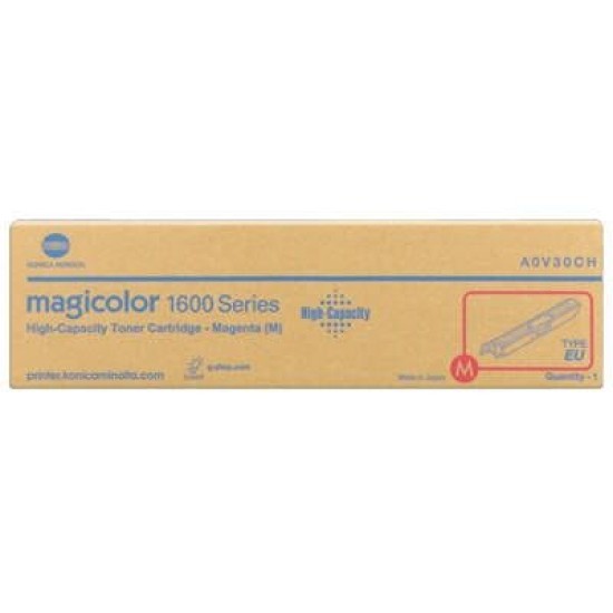 Konica Minolta A0V30CH Kırmızı Orjinal Toner Yüksek Kapasite - 1600W (T16548)