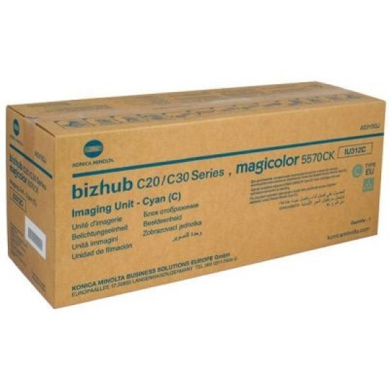 Konica Minolta IU-312C (A0310GJ) Mavi Orjinal Drum Ünitesi - Bizhub C20 / C30 (T3306) Konica Minolta IU-312C (A0310GJ) Mavi Orjinal Drum Ünitesi - Bizhub C20 / C30 (T3306)