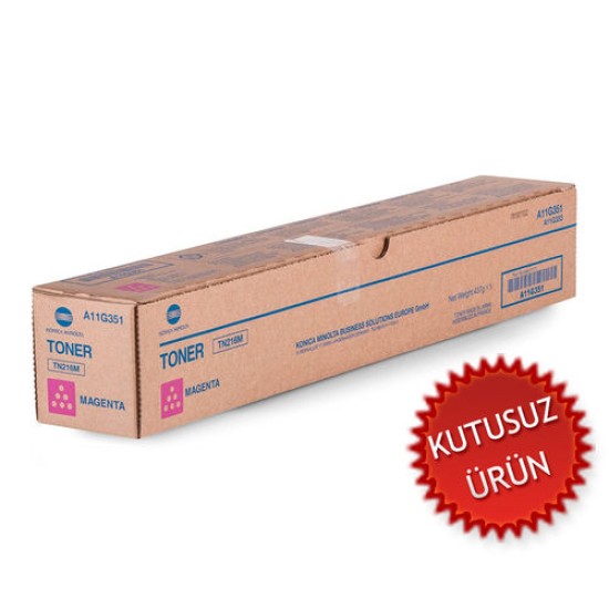 Konica Minolta TN-216M (A11G351) Kırmızı Orjinal Toner - C220 / C280 (U) (T6649) Konica Minolta TN-216M (A11G351) Kırmızı Orjinal Toner - C220 / C280 (U) (T6649)