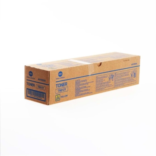 Konica Minolta TN-612Y (A0VW250) Sarı Orjinal Toner - Pro C5501 / C6501 (T16976)