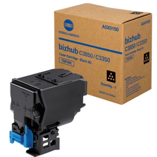 Konica Minolta TNP-48K (A5X0130) Siyah Orjinal Toner - C3850 / C3350 (T10068)