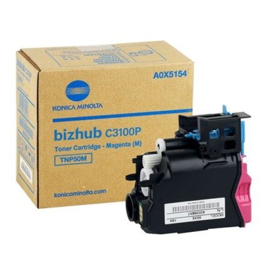 Konica Minolta TNP-50M (A0X5354) Kırmızı Orjinal Toner - C3100P (T9049)