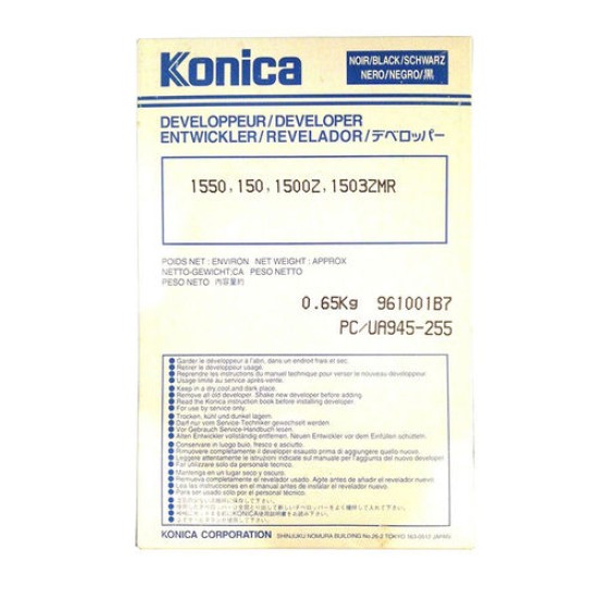 Konica Minolta UA945-255 Orjinal Developer - 1500 / 1503 (T10114) Konica Minolta UA945-255 Orjinal Developer - 1500 / 1503 (T10114)