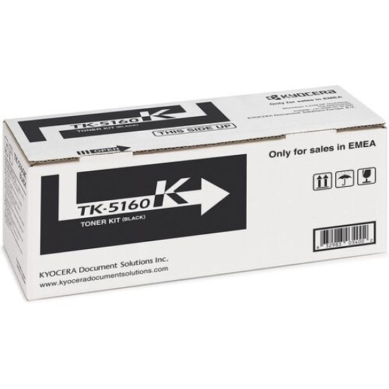 Kyocera TK-5160K (1T02NT0NL0) Siyah Orjinal Toner - Ecosys P7040cdn (T16209)