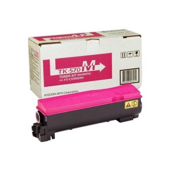 Kyocera TK-570M (1T02HGBEU0) Kırmızı Orjinal Toner - FS-C5400DN / P7035CDN (T11761) Kyocera TK-570M (1T02HGBEU0) Kırmızı Orjinal Toner - FS-C5400DN / P7035CDN (T11761)