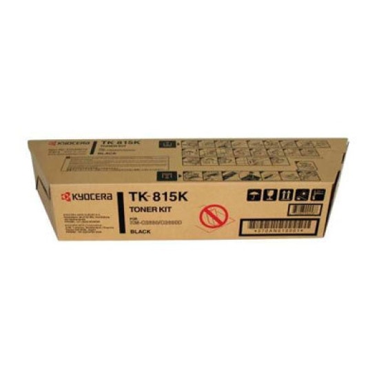 Kyocera TK-815K (370AN010) Siyah Orjinal Toner - KM-C2630 / C2630D (T3419) Kyocera TK-815K (370AN010) Siyah Orjinal Toner - KM-C2630 / C2630D (T3419)