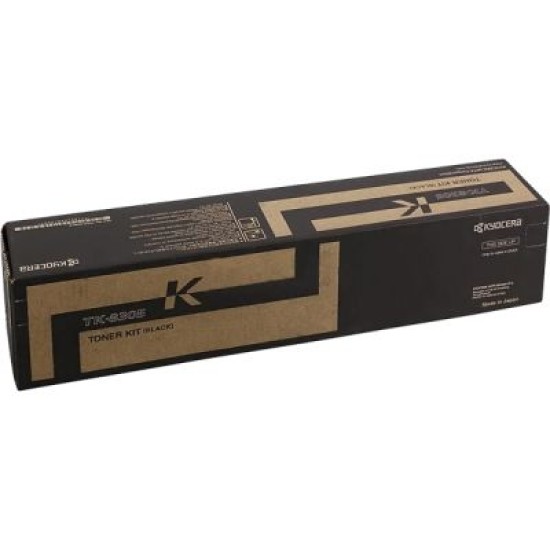 Kyocera TK-8305K (1T02LK0NL0) Siyah Orjinal Toner - TasKalfa 3050Ci / 3051Ci (T3276)