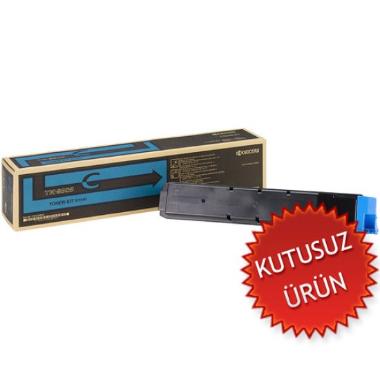 Kyocera TK-8505C (1T02LCCNL0) Mavi Orjinal Toner - TasKalfa 4550Ci / 5550Ci (U) (T11563) Kyocera TK-8505C (1T02LCCNL0) Mavi Orjinal Toner - TasKalfa 4550Ci / 5550Ci (U) (T11563)