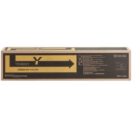 Kyocera TK-8507Y (1T02LCAUS0) Sarı Orjinal Toner - TasKalfa 4550ci / 4551ci (T13414)