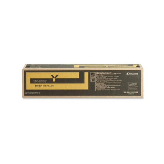 Kyocera TK-8707Y (1T02K9AUS0) Sarı Orjinal Toner - TasKalfa 7550ci / 7551ci (T13410)
