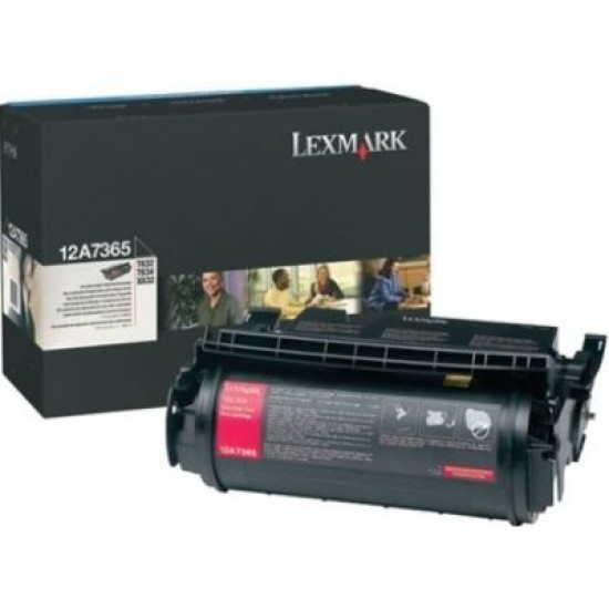 Lexmark 12A7365 Orjinal Toner Extra Yüksek Kapasite - T632 / T634 Lexmark 12A7365 Orjinal Toner Extra Yüksek Kapasite - T632 / T634