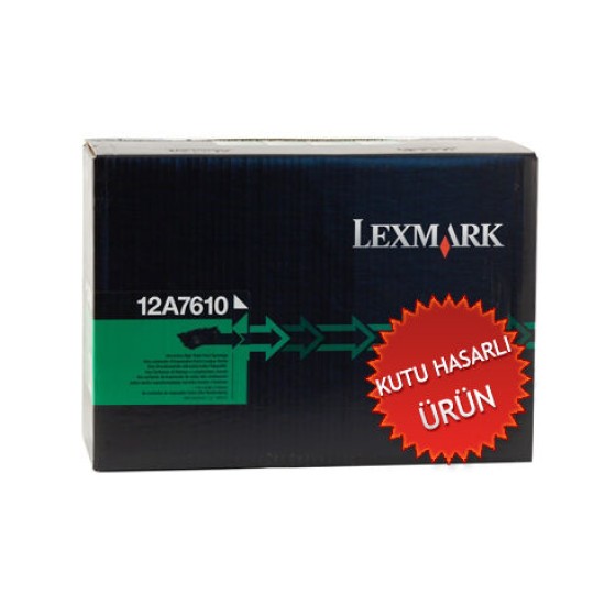 Lexmark 12A7610 Orjinal Toner Extra Yüksek Kapasite - T632 / 634 (C) (T9000) Lexmark 12A7610 Orjinal Toner Extra Yüksek Kapasite - T632 / 634 (C) (T9000)