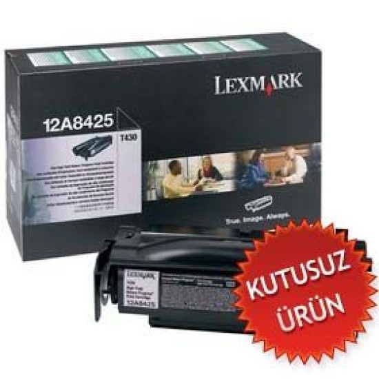 Lexmark 12A8425 Orjinal Toner - T430 (U) (T9014)