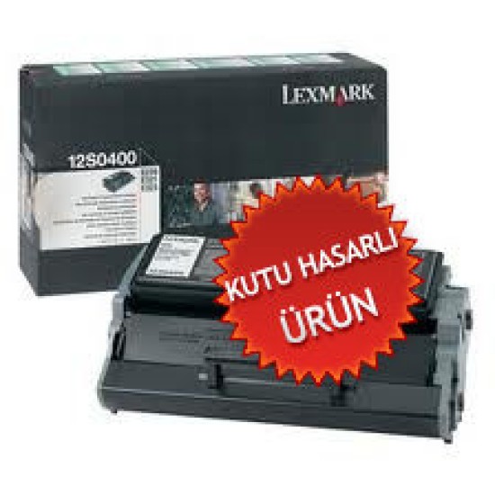 Lexmark 12S0400 Siyah Orjinal Toner - E220 / E222 (C) (T9006)