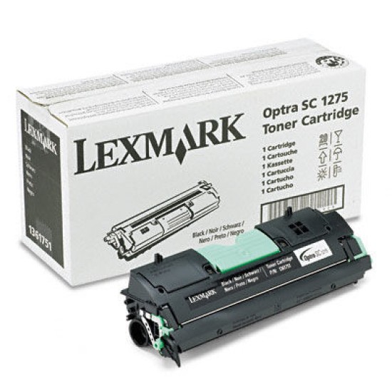 Lexmark 1361751 Siyah Orjinal Toner - SC-1275 Lexmark 1361751 Siyah Orjinal Toner - SC-1275