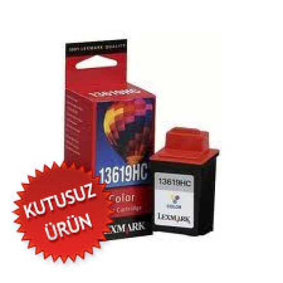 Lexmark 13619HC Renkli Orjinal Kartuş - 1000 (U) (T9867) Lexmark 13619HC Renkli Orjinal Kartuş - 1000 (U) (T9867)