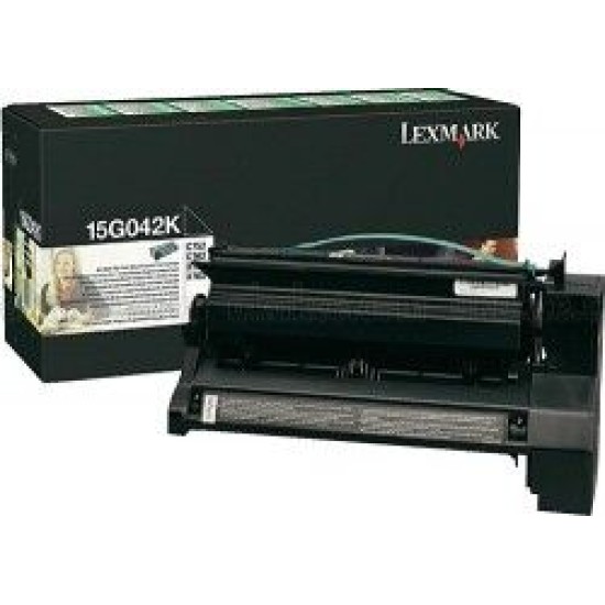 Lexmark 15G042K Siyah Orjinal Toner - C752 / C760 Lexmark 15G042K Siyah Orjinal Toner - C752 / C760