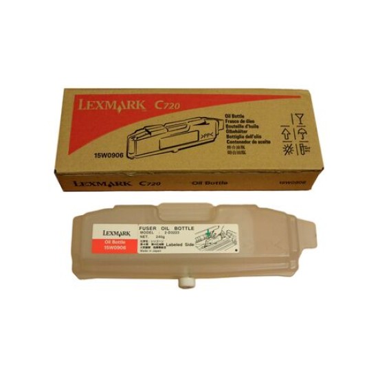 Lexmark 15W0906 Orjinal Oil Bottle - C720 / X720 Lexmark 15W0906 Orjinal Oil Bottle - C720 / X720