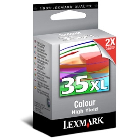 Lexmark 18C0035E (35XL) Orjinal Kartuş Yüksek Kapasiteli - X3350 Lexmark 18C0035E (35XL) Orjinal Kartuş Yüksek Kapasiteli - X3350