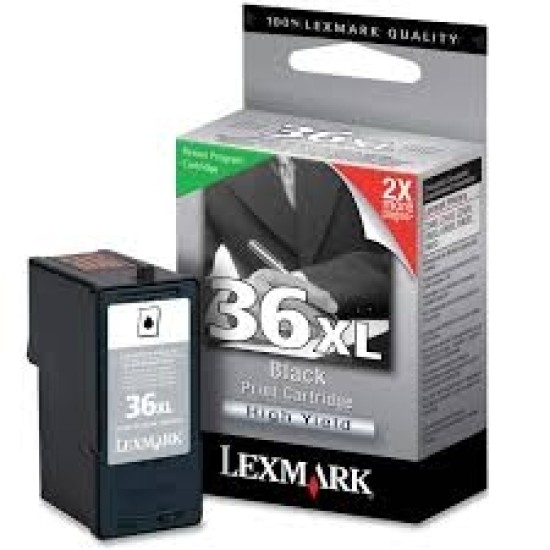 Lexmark 18C2170E (36XL) Siyah Orjinal Kartuş Yüksek Kapasite - X3650 Lexmark 18C2170E (36XL) Siyah Orjinal Kartuş Yüksek Kapasite - X3650