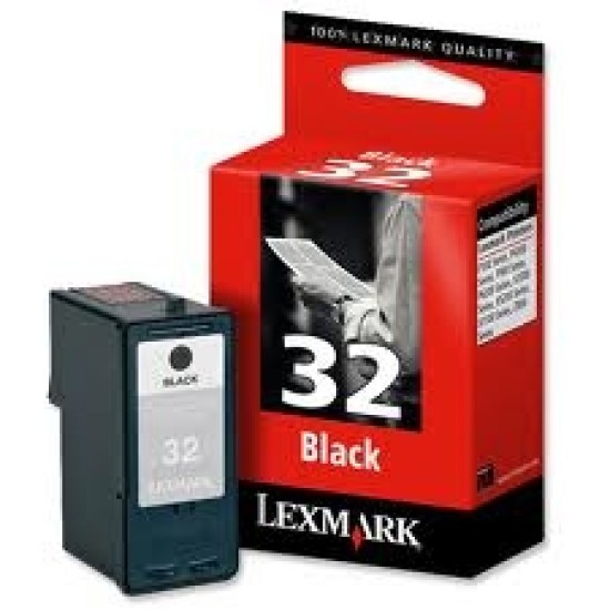 Lexmark 18CX032E / 18C0032E (32) Siyah Orjinal Kartuş - X3350 Lexmark 18CX032E / 18C0032E (32) Siyah Orjinal Kartuş - X3350