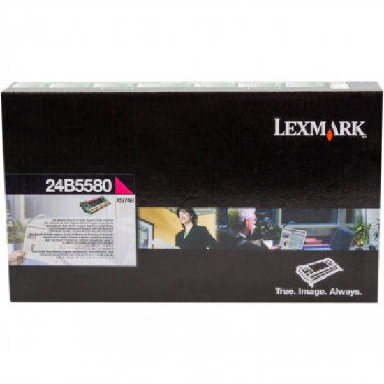 Lexmark 24B5580 Kırmızı Orjinal Toner - CS748 / CS740 Lexmark 24B5580 Kırmızı Orjinal Toner - CS748 / CS740